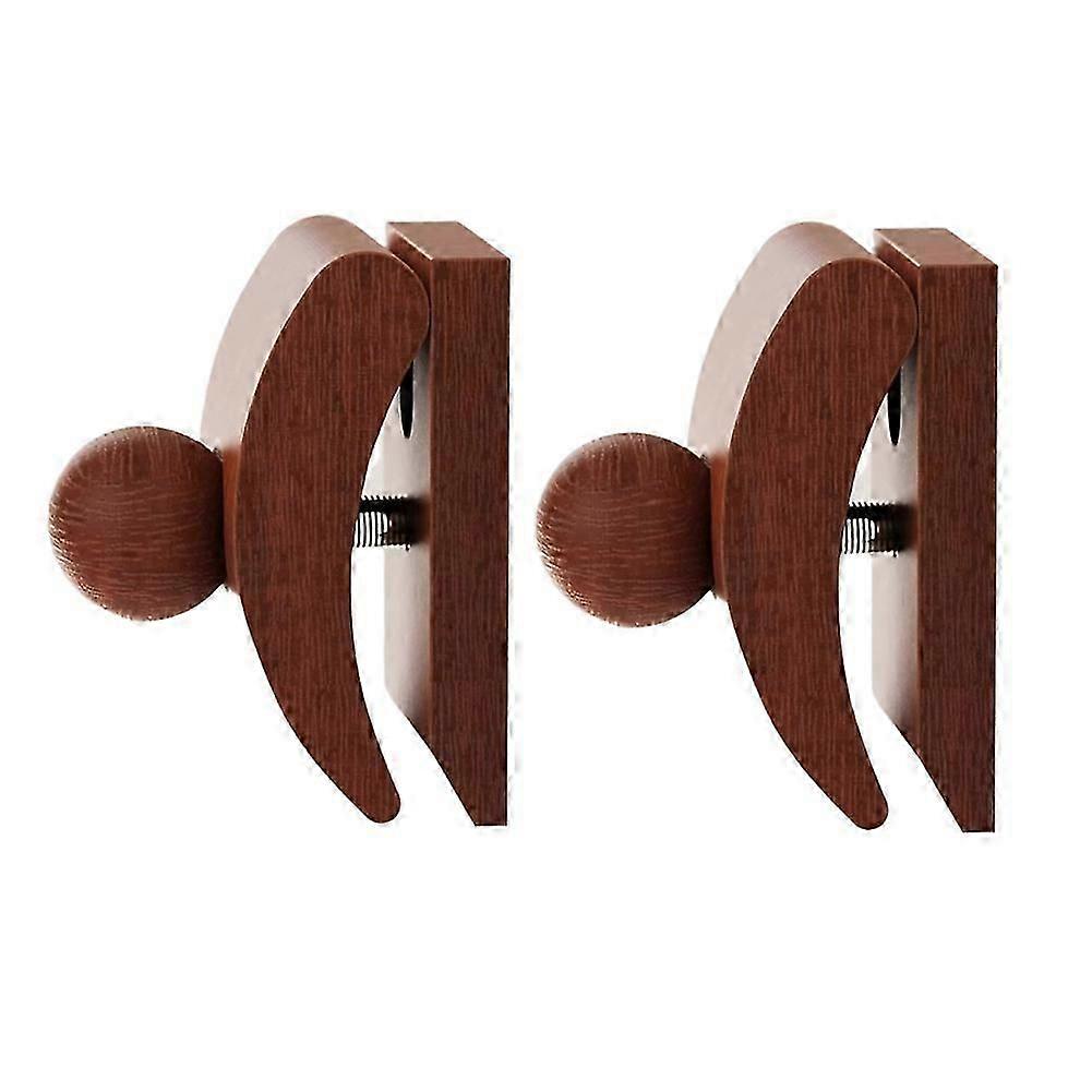 Wandteppich Kleiderbügel, Quilt Kleiderbügel für Wandbehänge, Decke Kleiderbügel Klemmen, Teppich Teppich Display, Holz Wandclips 2pack-2025