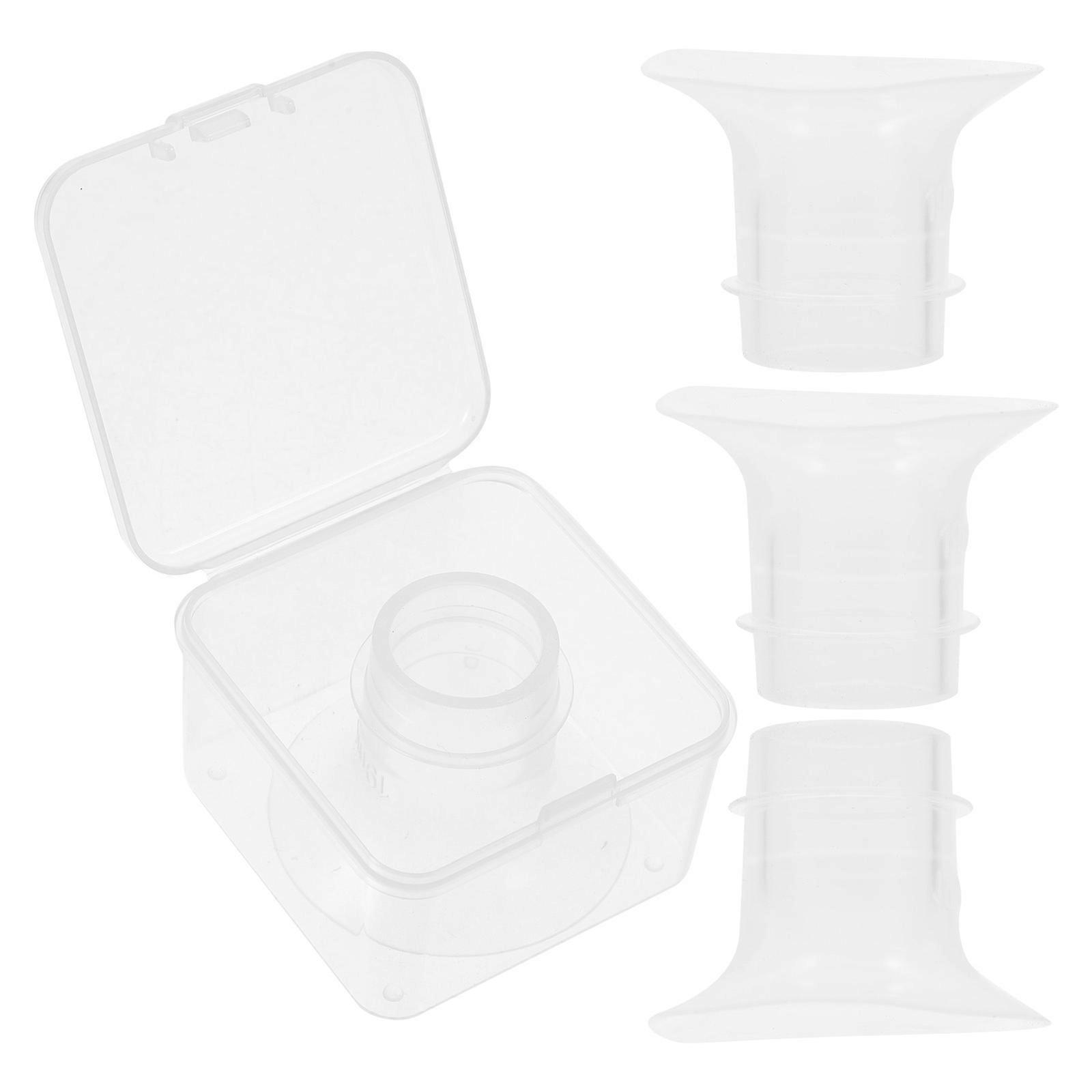 Wearable Breast Pump Flange Inserts Silicone Material for Moms 8Pcs