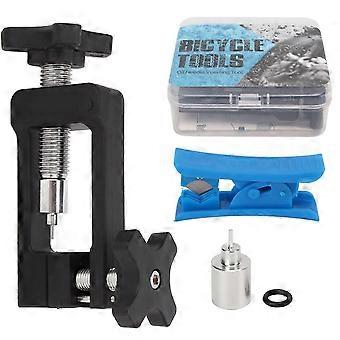 25-26 Mountain Bike Oiling Needle Inserting Tool Hydraulic Disc Brake Hose Banjo Inserting Tool with Cutter