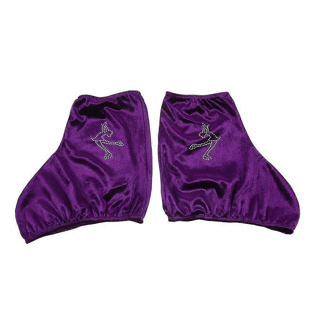 1 זוג מחליקי קרח מכסה שומרי גלגיליות קרח למחליקי הוקי כיסוי החלקה כיסויי גלגיליות קרח