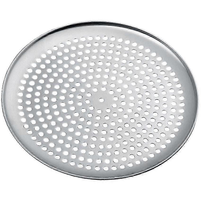 صينية خبز بيتزا من الفولاذ المقاوم للصدأ مع صينية فرن بها ثقوب