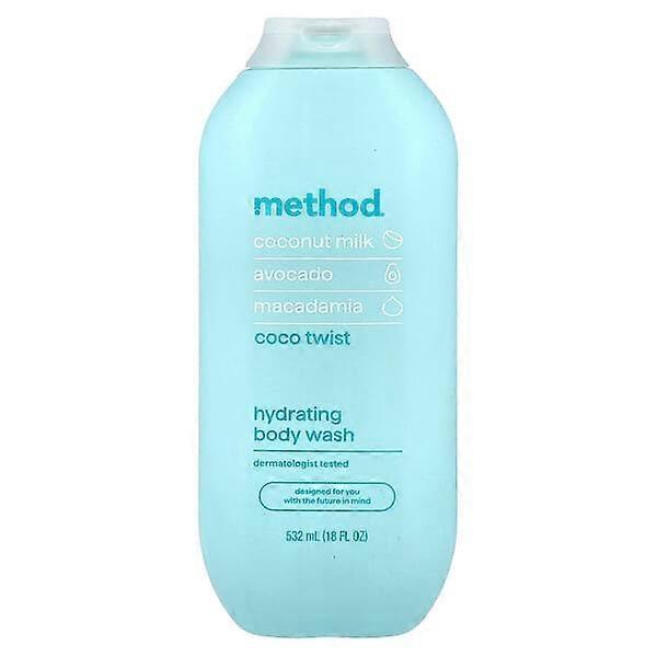 Method, Hydrating Body Wash, Coco Twist, 18 fl oz (532 ml)