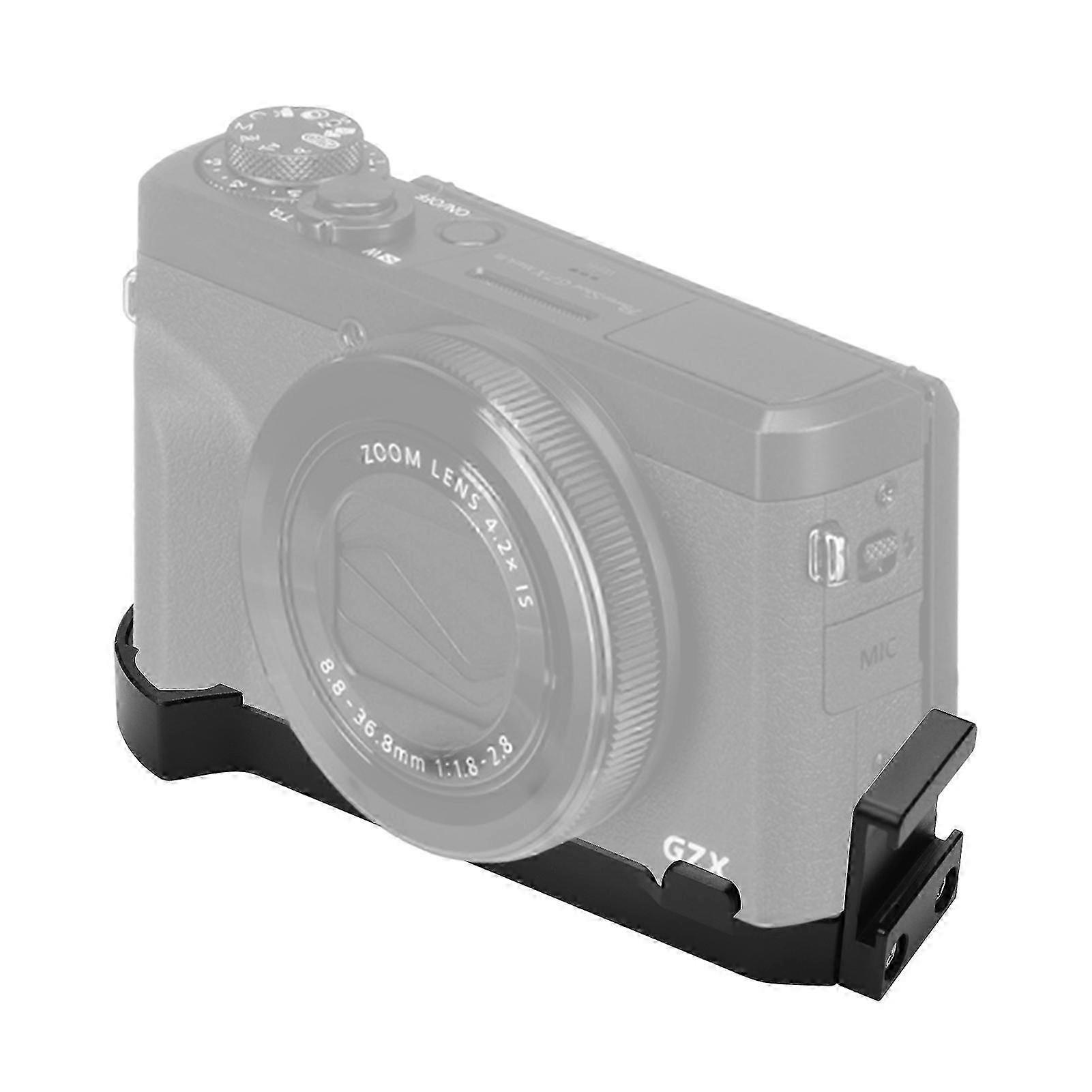 L Mount Plate with Cold Shoe and 1/4 Screw Wrench for  G7X Mark III/II Camera Replacement