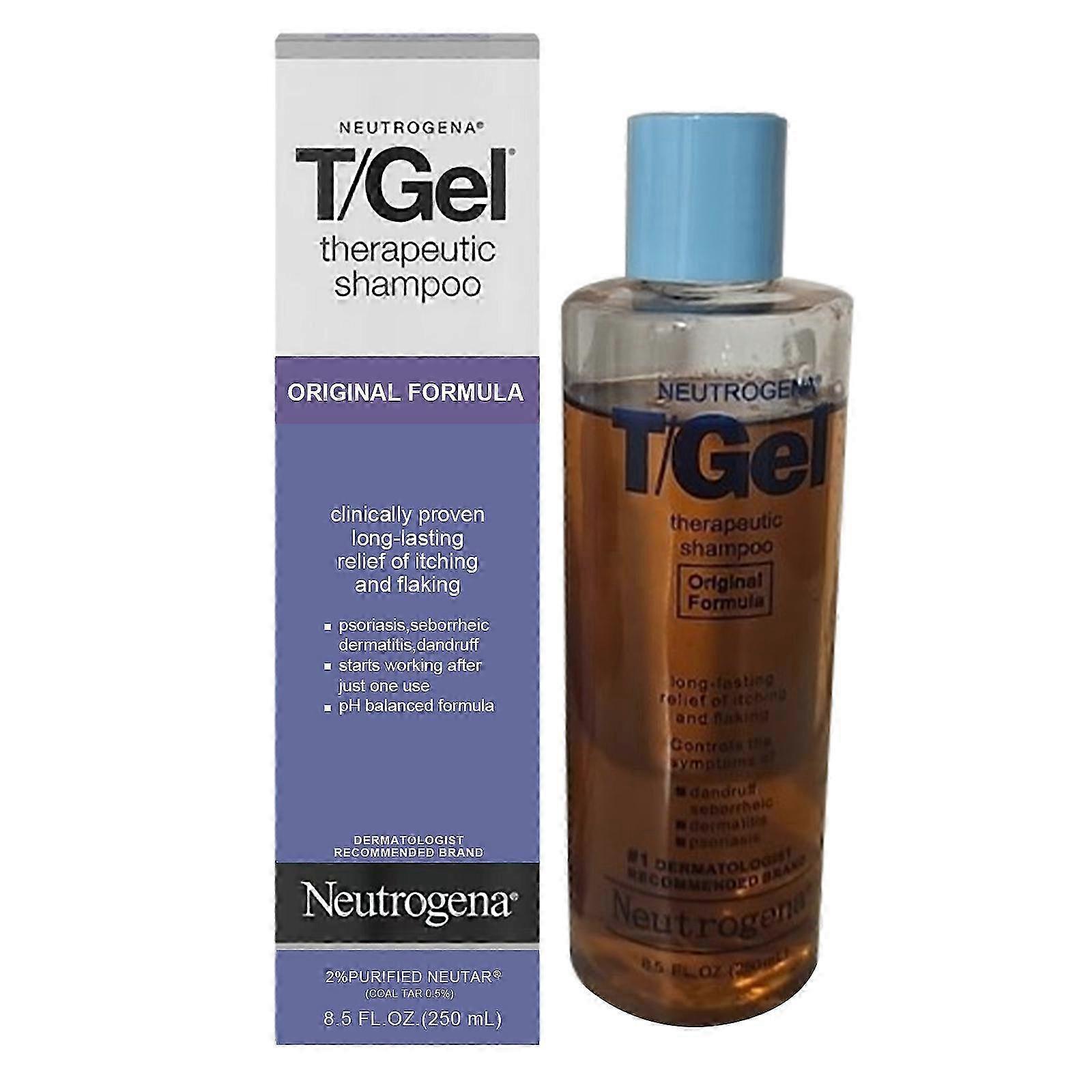 25-26 Neutrogena T/Gel Therapeutic Shampoo for Flaky&Itchy Scalp-Anti-Dandruff