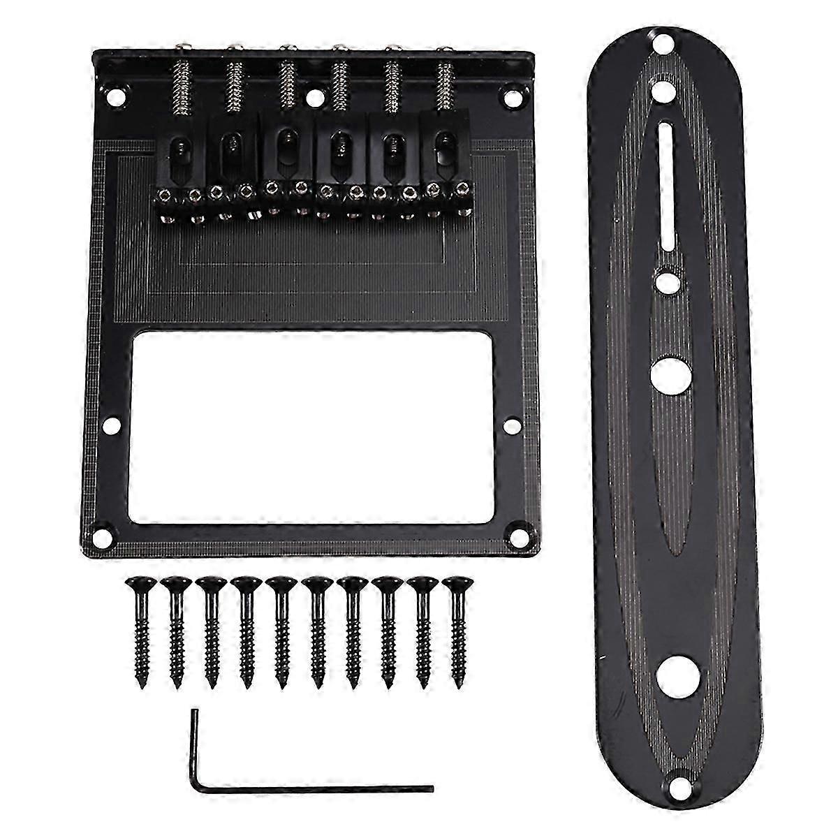 TL Electric Guitar Bridge with Printed String Plate, Enhanced Guitar Performance for TL Guitar with