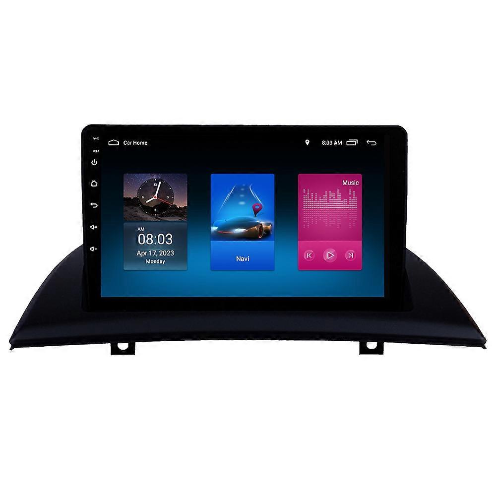 RoverOne Car Stereo Radio Bluetooth CarPlay Android Auto GPS Sat Nav Touch Screen for BMW X3 E83 2003 - 2010