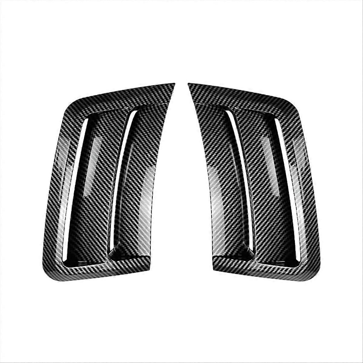 Front Bumper Splitter Side Air Vent Outlet Cover Wind Knife Trim A