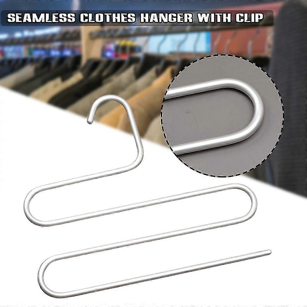 Aluminum Alloy S-shaped Trouser Hanger Multifunctional Multi-layer Hanger