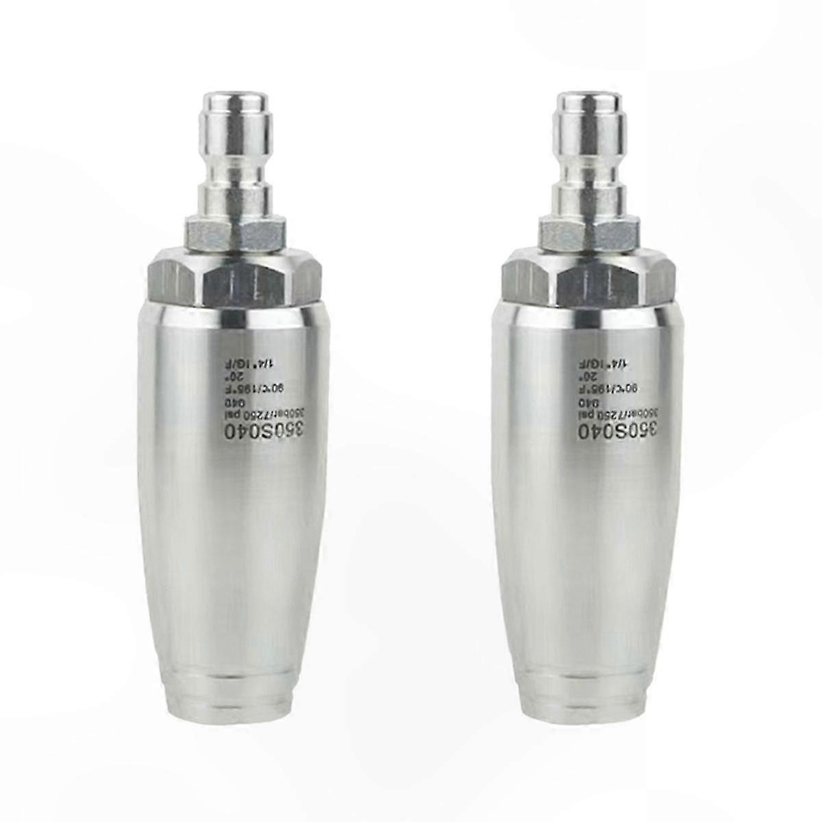 High-Pressure Washer Nozzle with 1/4 Inch Quick Connect Orifice for Efficient Cleaning