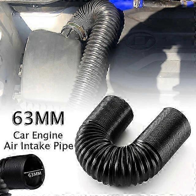 Engine Flexible Inlet Tube Car Filter Intake Cold Air Ducting Feed Hose Pipe