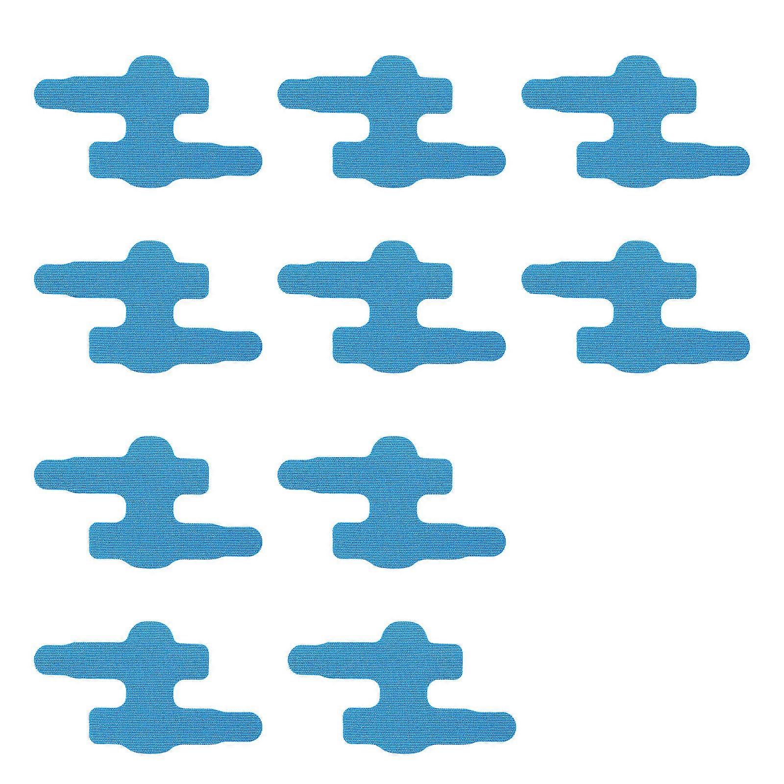 Adjustable Double Straps Finger Protector Pre Cut for Instants Application on Any Finger  Light blue