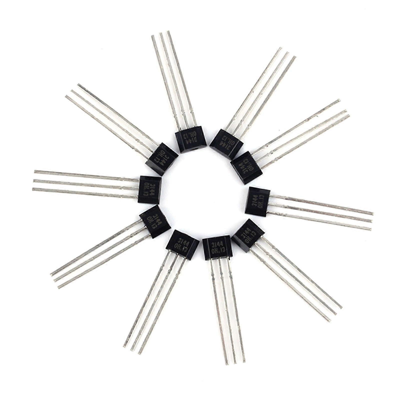 10pcs/lot A3144 3144E OH3144E Hall Effect Sensor SWITCHES TO-92UA 3pin SIP