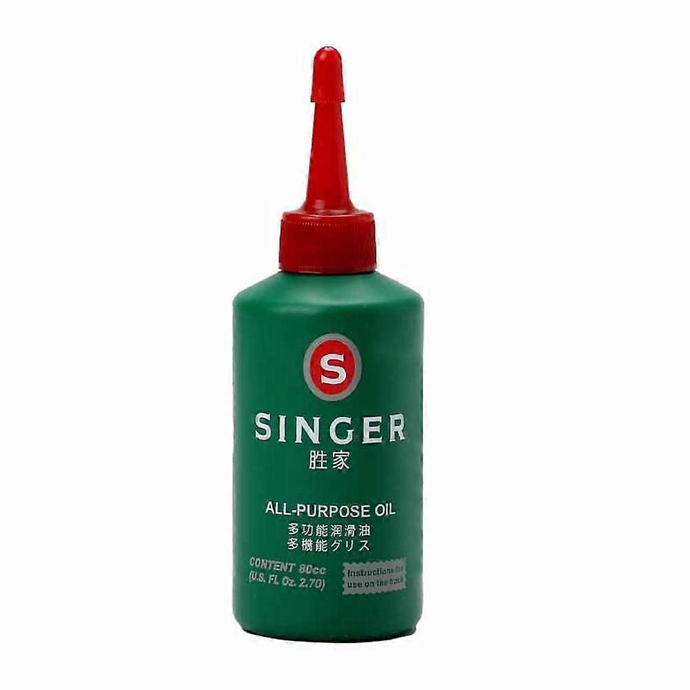 80ml High-Purity Synthetic Sewing Machine Oil for All Brands and Models Prevents Rust and Reduces Wear