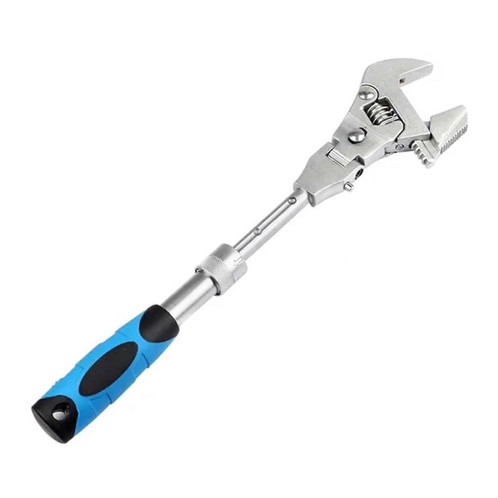 Multifunction 5 in 1 Torque Wrench, 10 Inch Adjustable Ratchet Wrench, 180 Degree Folding Spanner, Mini Spanners