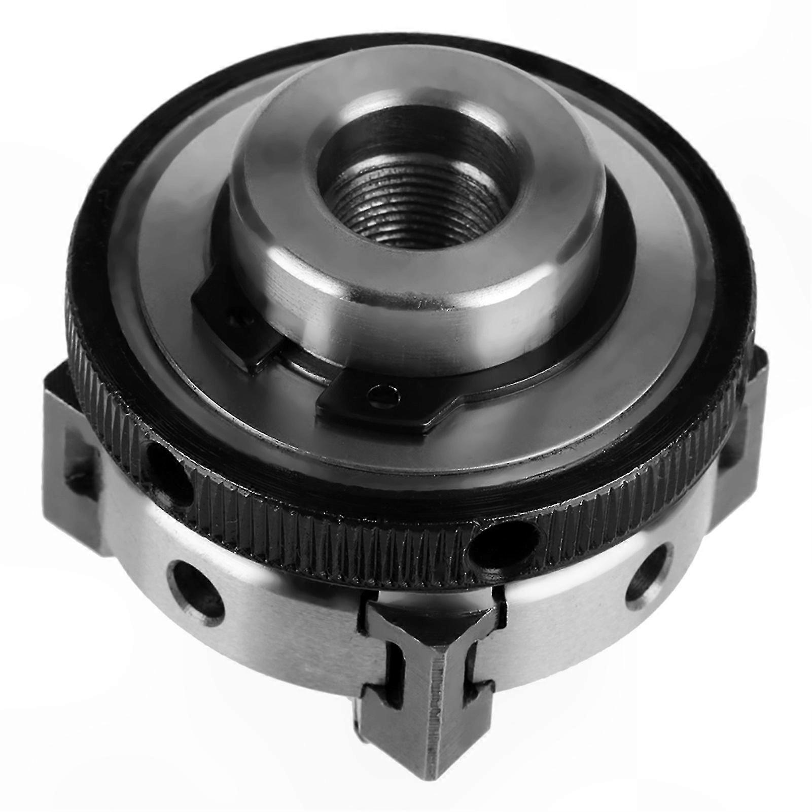 4-Jaw Self-Centering Mini Lathe Chuck 50mm Reversible Design for Precision Machining