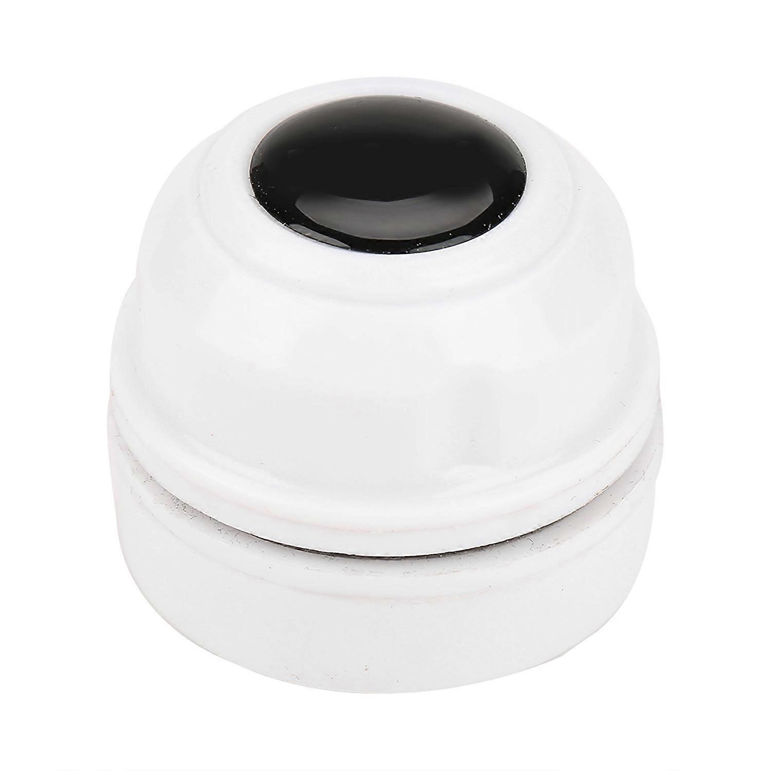 Mini Portable Durable Plastic Magnet Fish Tank Brush Cleaning Tool(White)