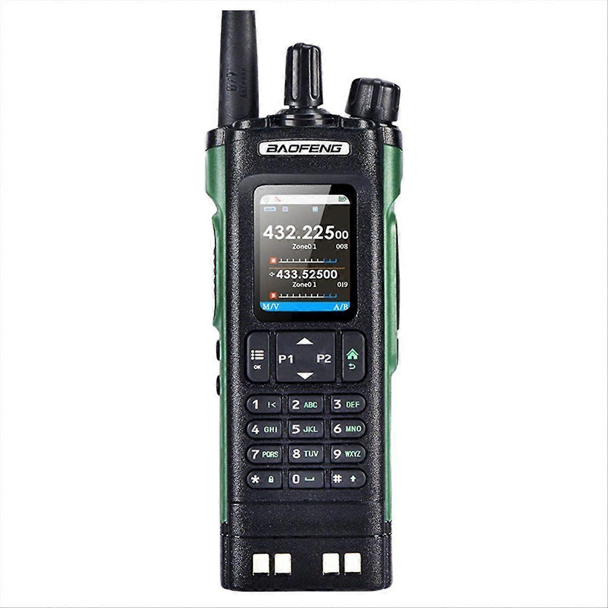 UV-32 10W Walkie Talkie VHF UHF GPS Multi Band Bluetooth APP Wireless Copy Frequency High Capacity