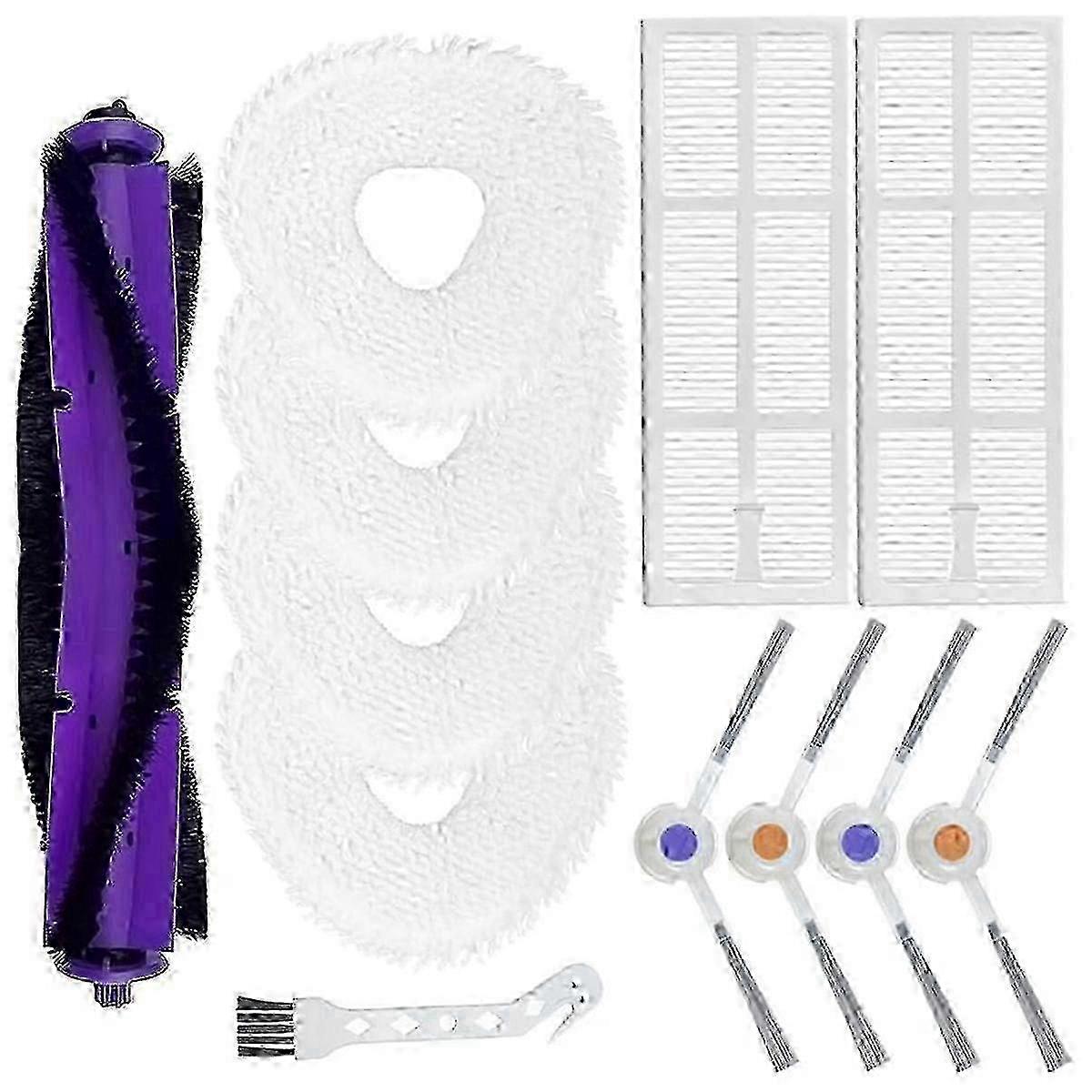 For Narwhal Freo Robot Vacuum Cleaner Main Side Brush Hepa Filters Mop Cloth Replacement Accessories Kit