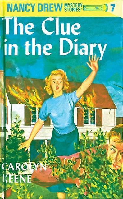 Nancy Drew 07 The Clue In The Diary by Carolyn Keene Hardback Book