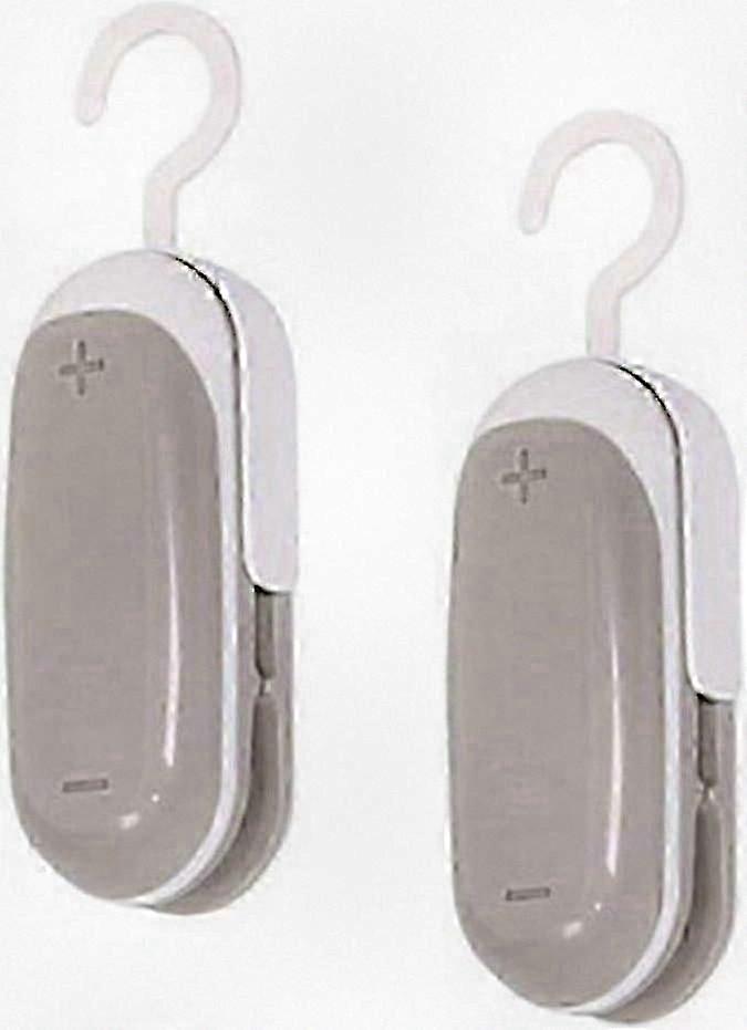 2pcs Mini Plastic Bag Sealer for Snacks Food Storage Fresh Keeping Chips Packaging