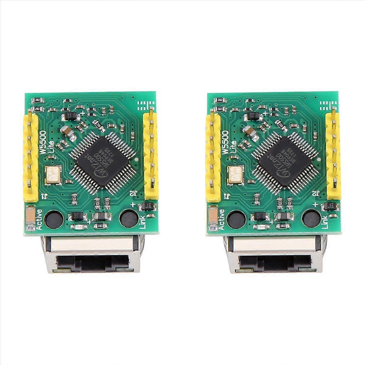 2PCS/LOT -ES1 W5500 Chip SPI to LAN/ Ethernet Converter IP Mod Module