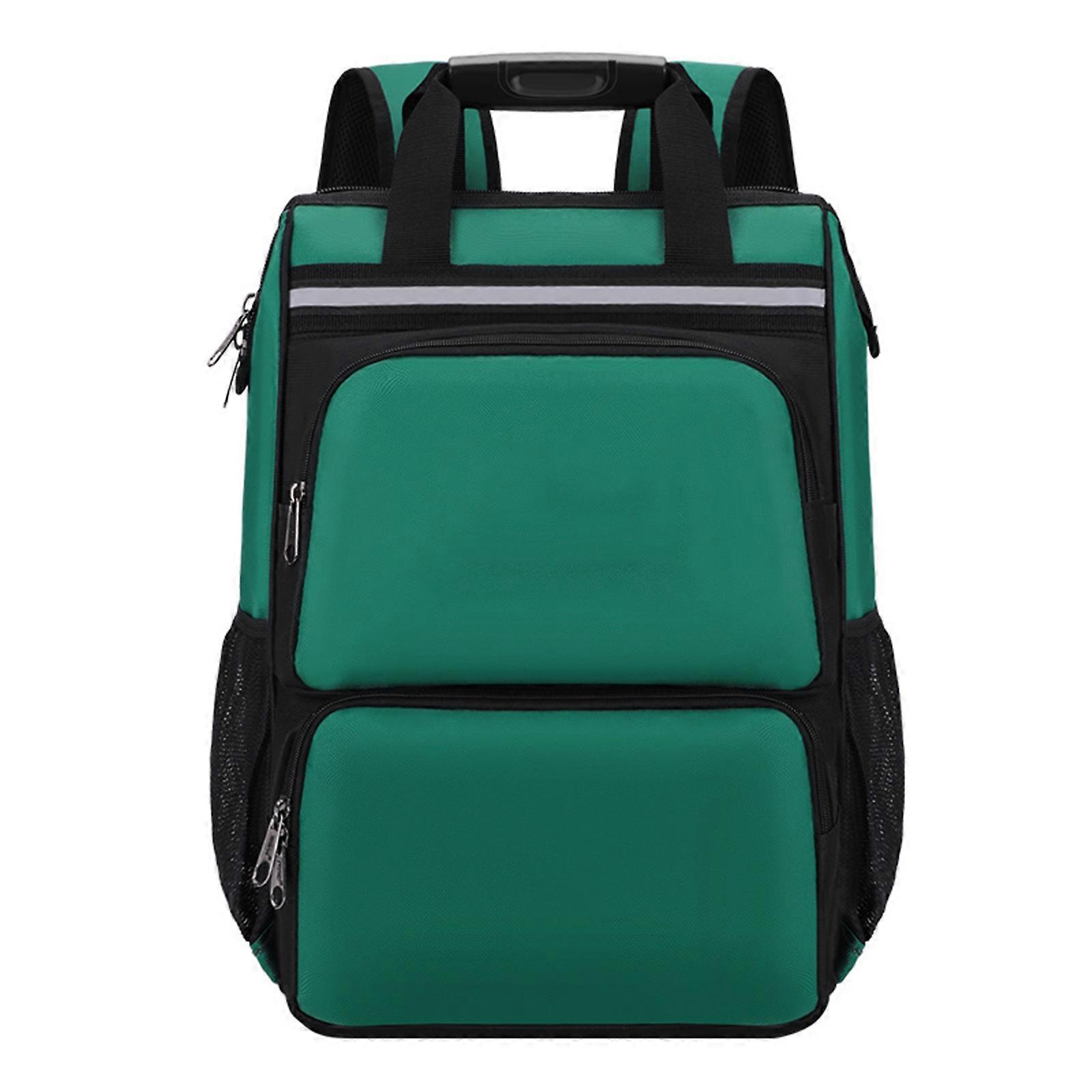 Multifunctional Tool Carriers Backpack Waterproof Reinforced Organizer Box Oxfords Cloth Electrician Tool Bag Enduring Multicolor