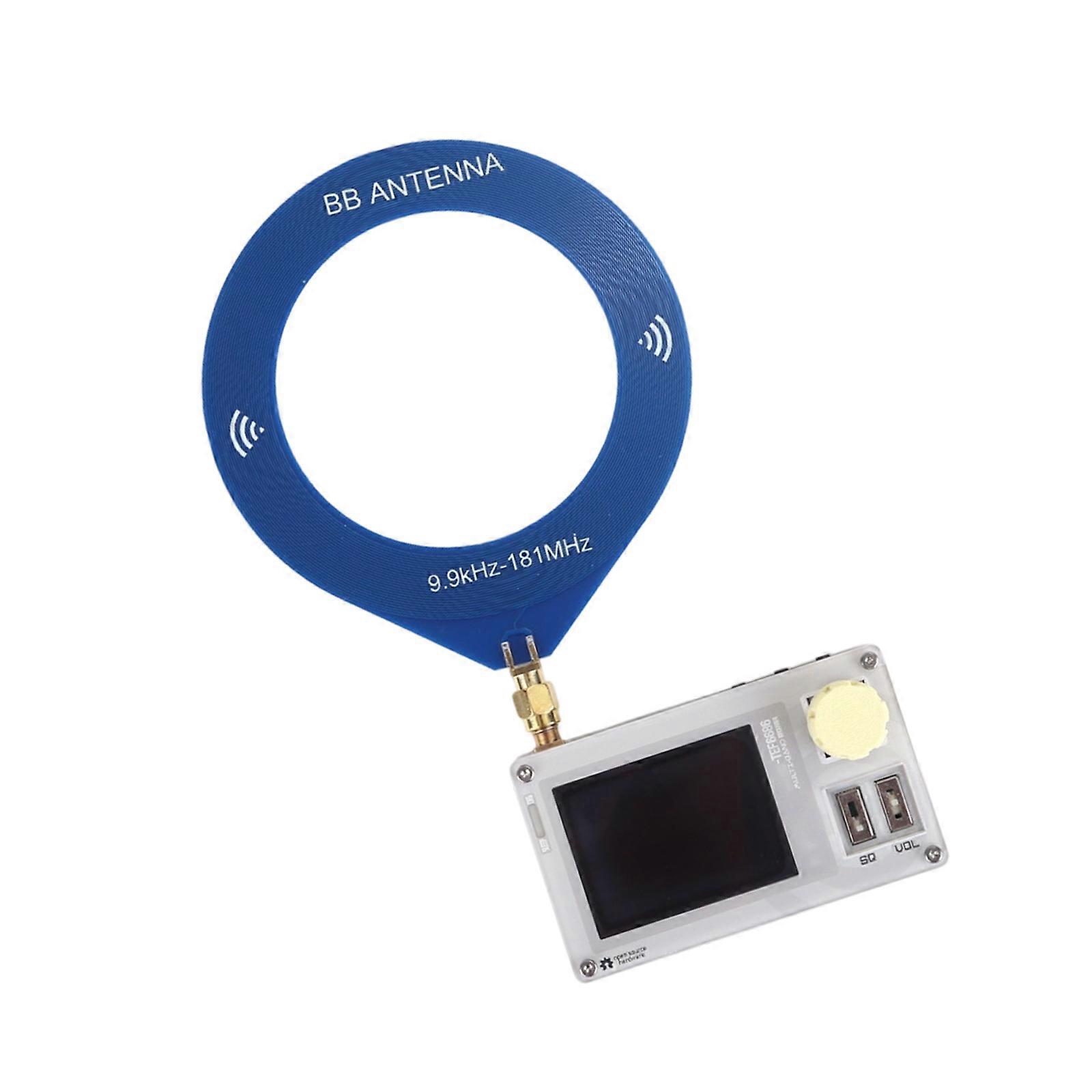 Lightweight Digital Radio Receiver Upgraded Mini TEF6686 DSP Radio Full Band Radio FM/MW Radio Receiver Multicolor