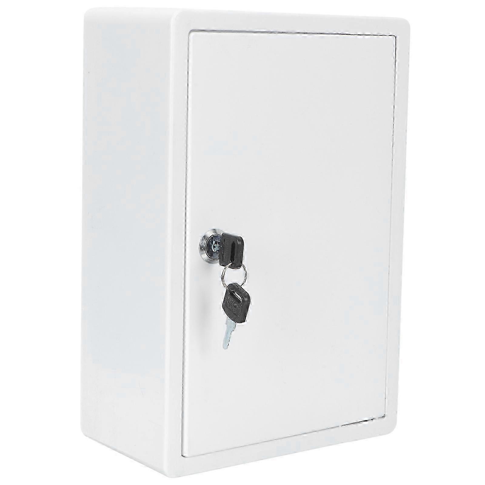 Wall Mount Milk Box With Lock Simple Style Milk Bottle Case Plastic Drop-in Box for Home