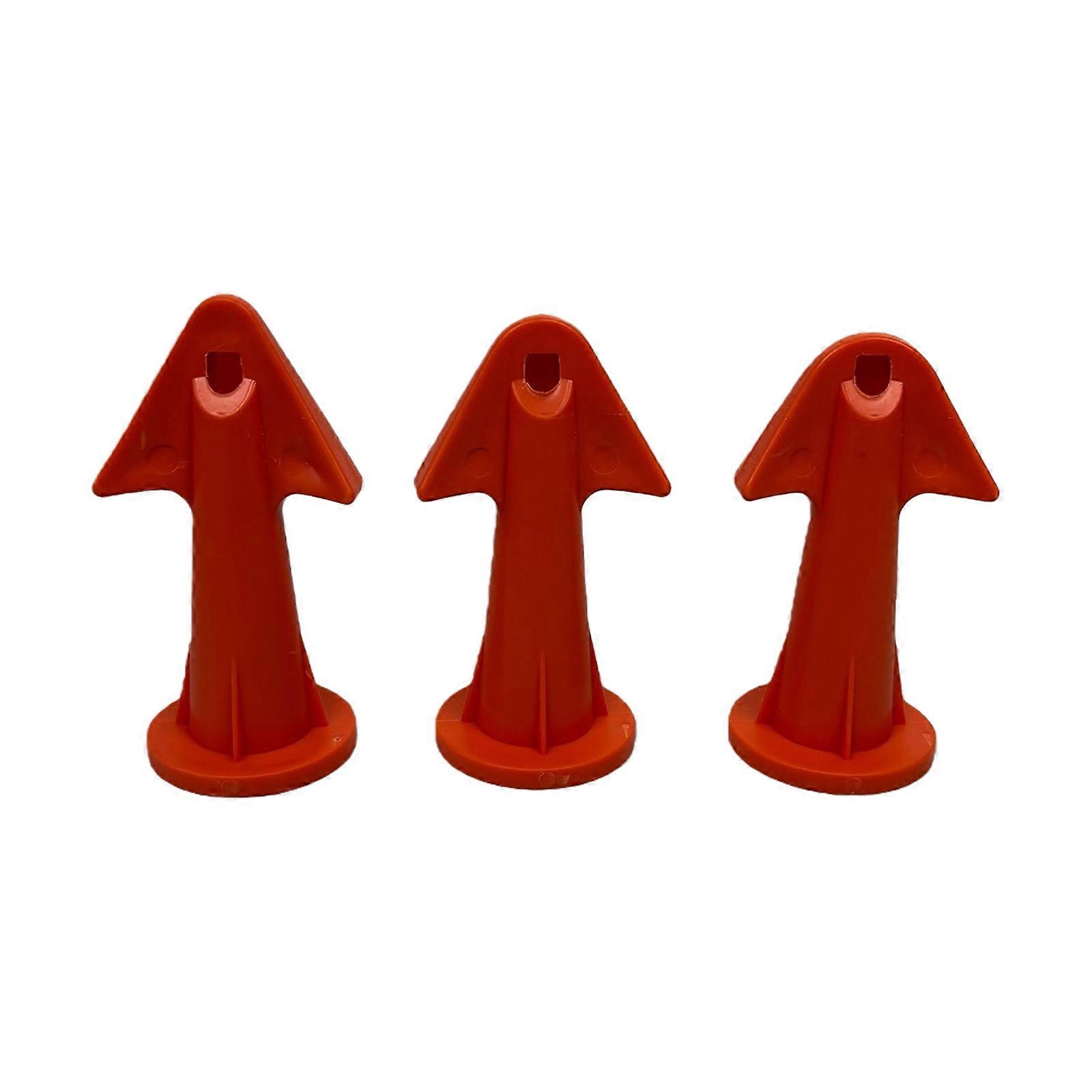 3Pcs Multifunctional Silicone Sealant Nozzle Scraping Floor Caulking Tool Silicone Sealant Nozzles Kit Home Improvement  Orange