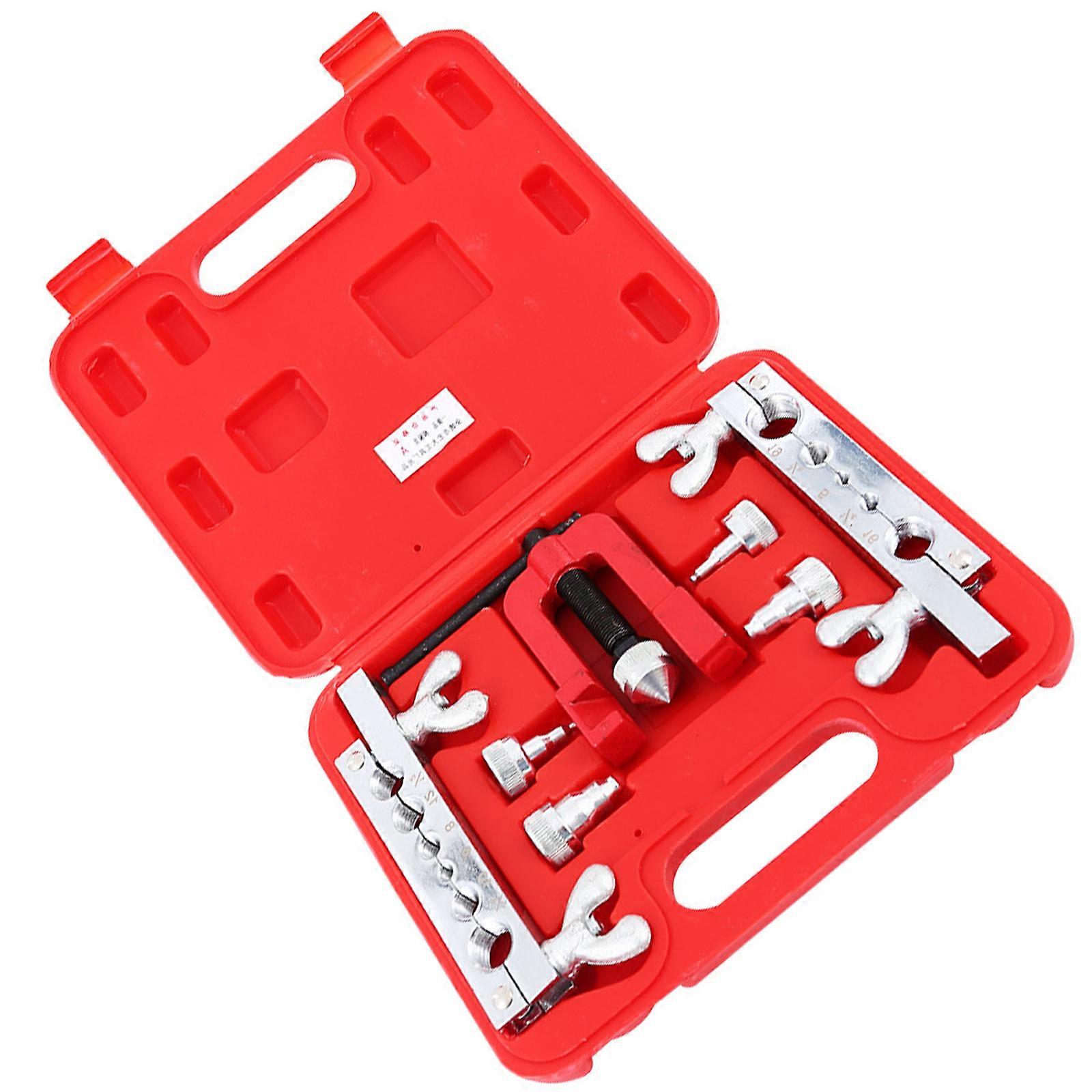 Tube Cutter Flaring Tool Kit Manual Pipe Expanders Metric Expansion Mouthparts Device Air Conditioning Tube Expanders Multicolor