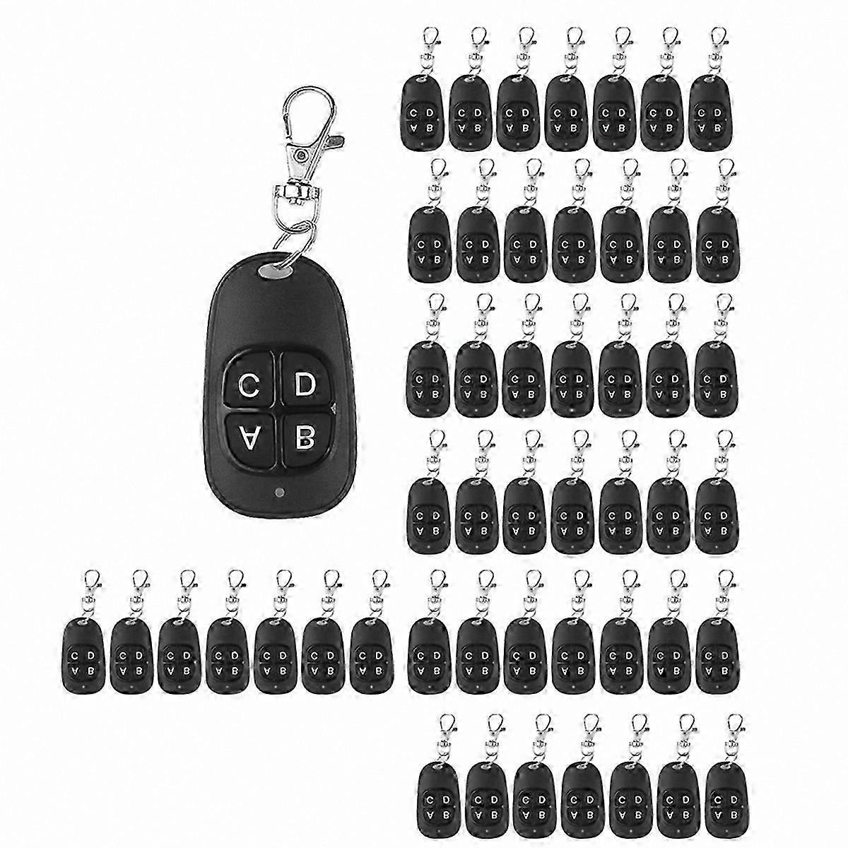 10 Pack 433MHz Wireless Remote Control for Electric Garage Door Opener with Copy Functionality