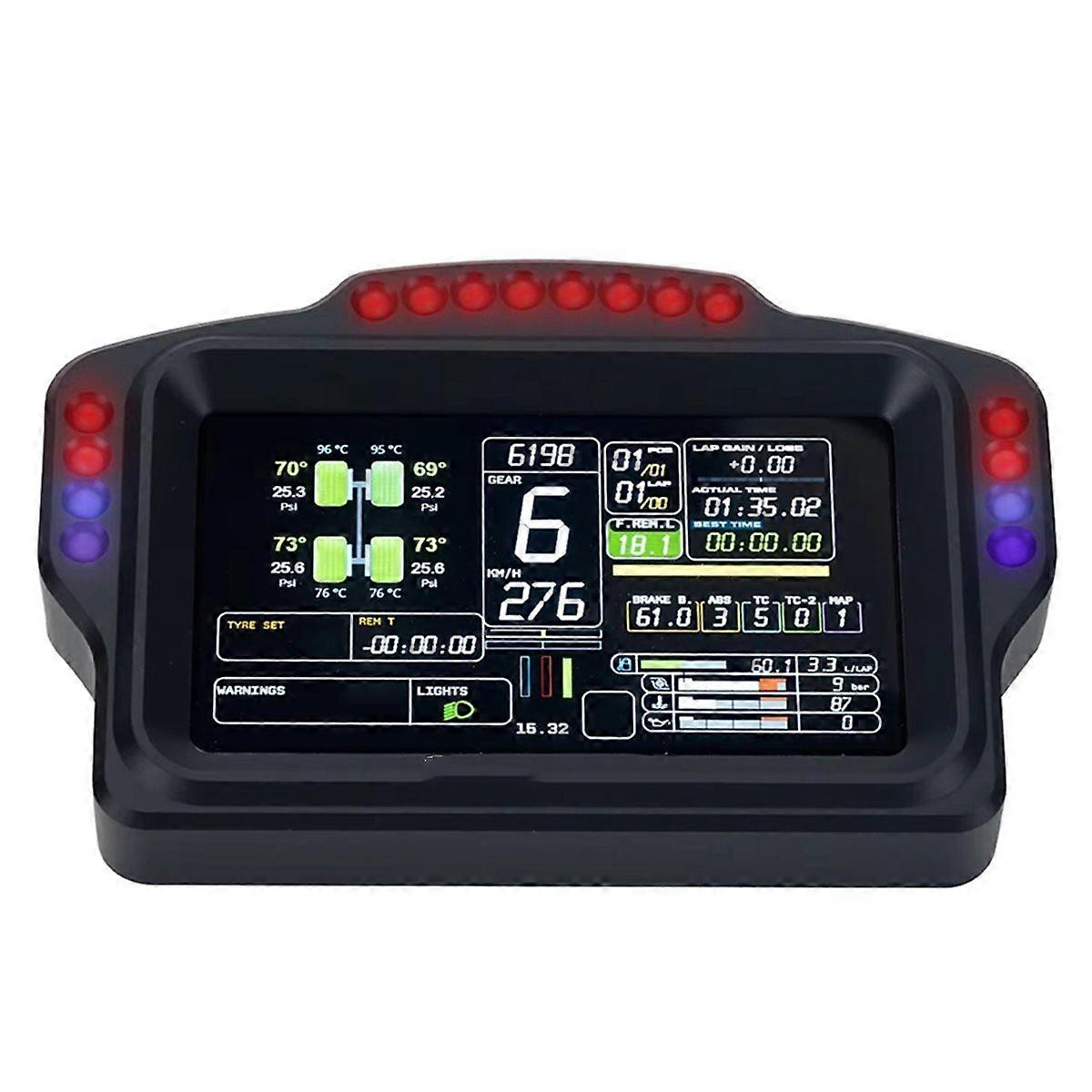 New Simplayer Sim Racing Dash Display DV480 Pro Dashboard