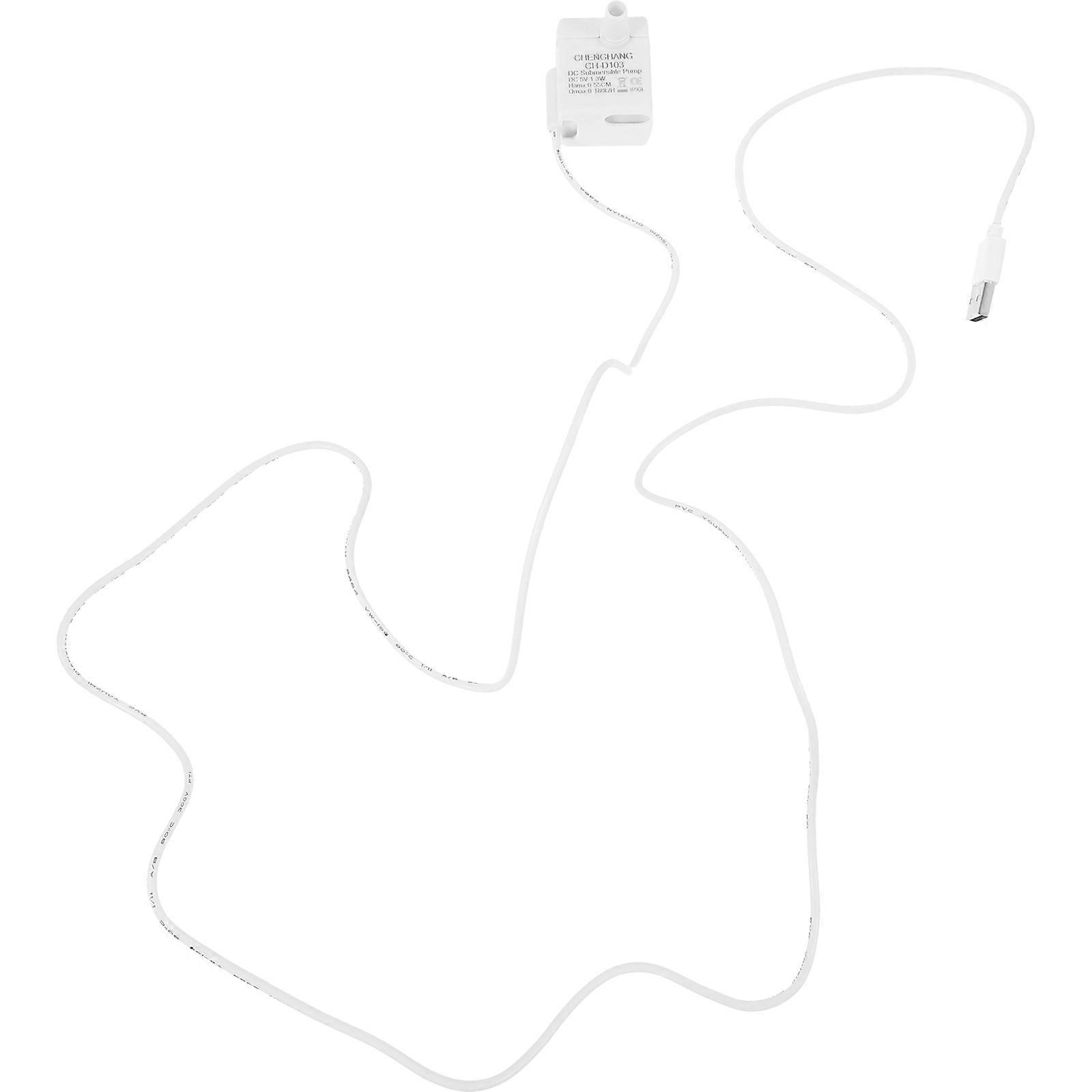 Vattenpump Akvarium Vattenpump USB Dränkbar Vattenpump Mini Vattenpump