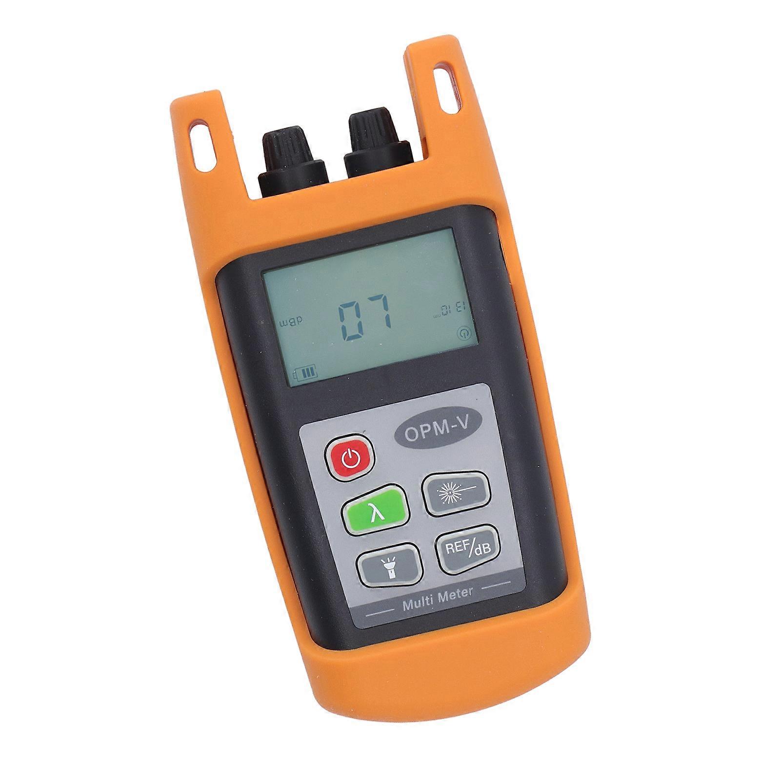Fiber Optical Power Meter with Visual Fault Locator ‑70 to +6 DBm High Accuracy Professional Mini Fiber Light Attenuation Tester