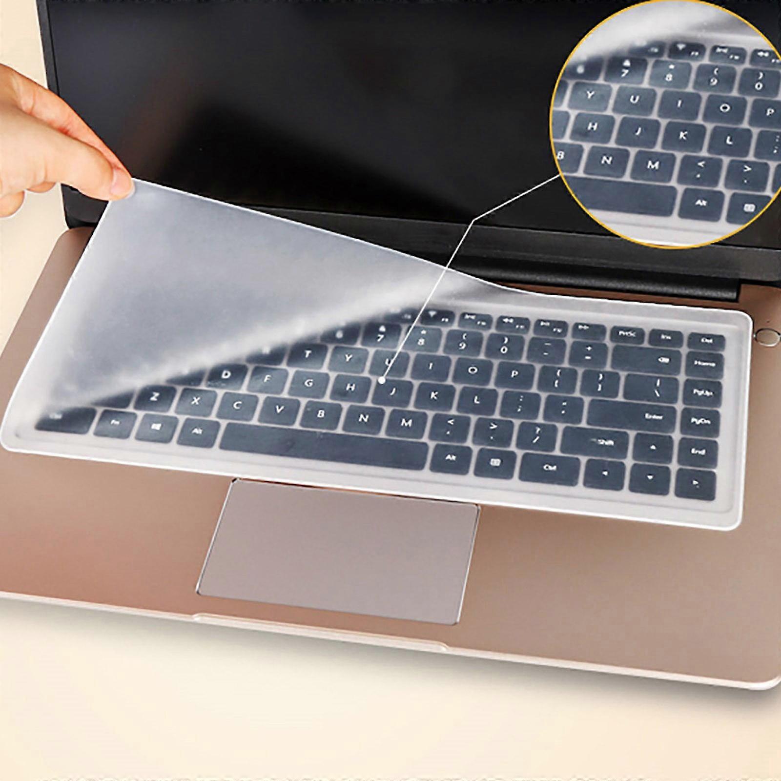 Universal Keyboard Cover For 13in 14in Laptop Notebook With Numeric Keypad Keyboard Ultra Thin Silicone Waterproof Keyboard Protector Skin Clear