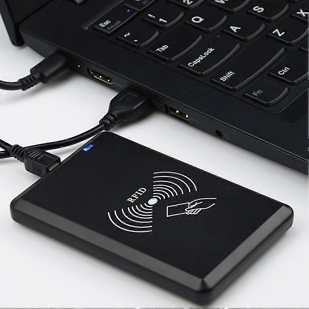 USB RFID Reader IC Card Reader Contactless Smart Card Reader HID Driver-Free Support Window Linux Android System