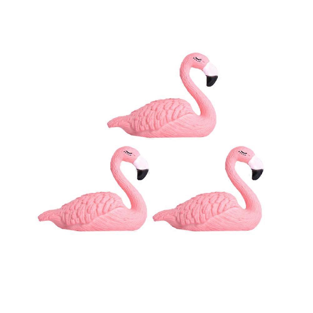 Flamingo Manicure Shelf for Displaying 6Pcs Pink Nail Tip Display Holder