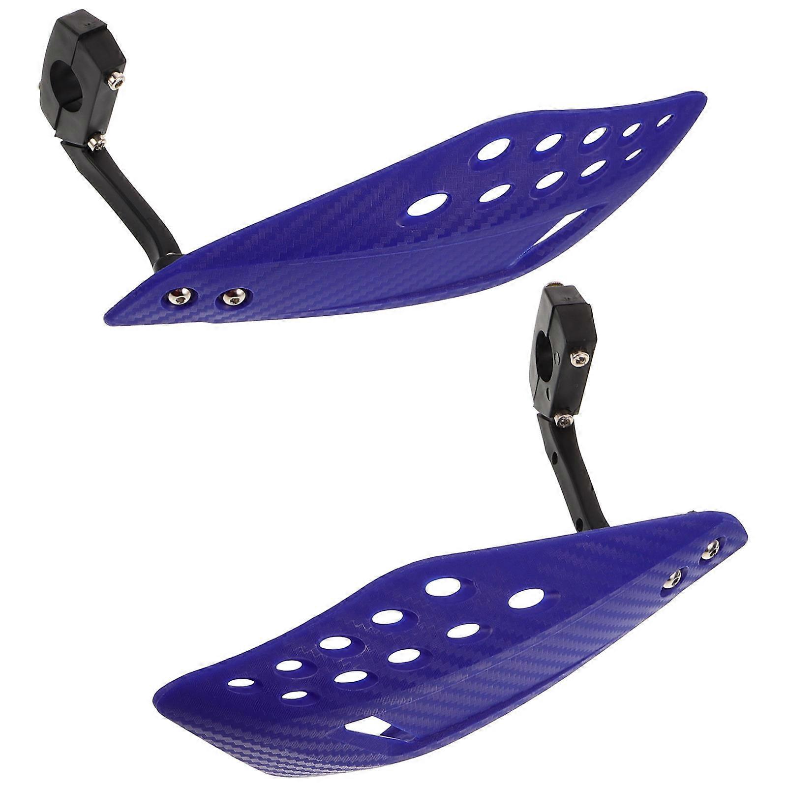 Motorcycle Handlebar Protector Wind Guard for Handguards 1Pair Set