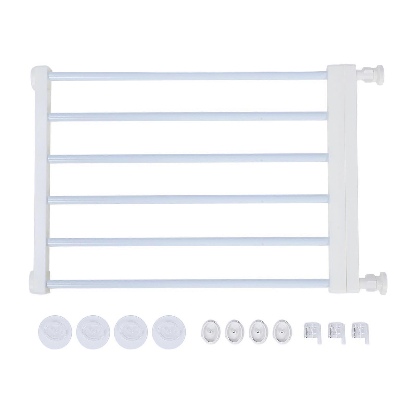 Short Expandable Pet Gate White Medium 36cm/14.2in