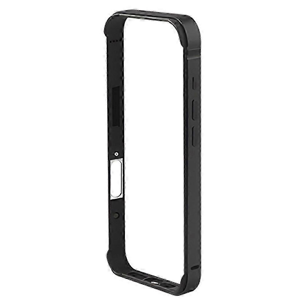 Shockproof iPhone Case with Aluminum Frame and Silicone Bumper