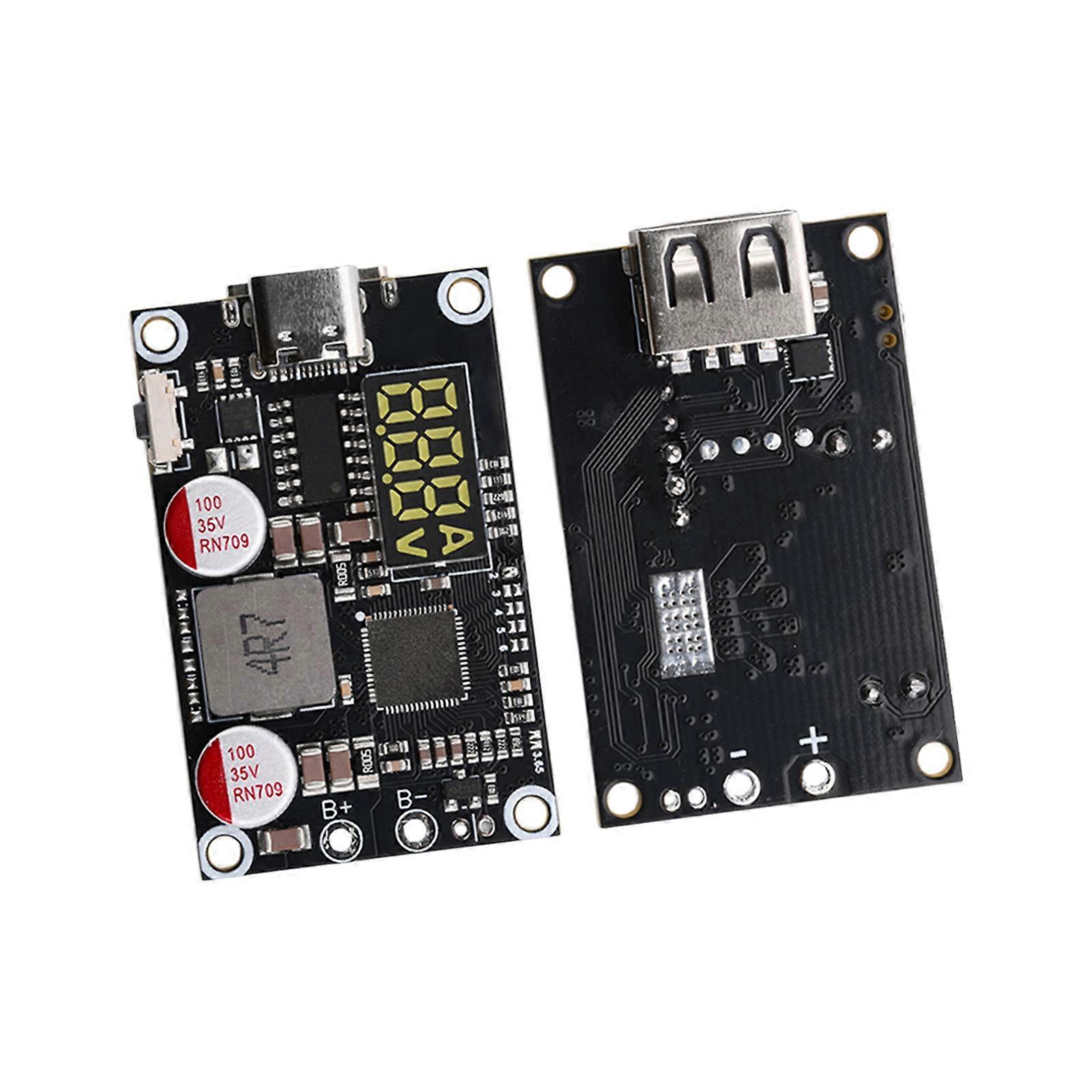 2-6S Fast Charging Module Mobile Phone Circuit Charging Protective Board Support Battery 45W Charging Module Replacement Multicolor