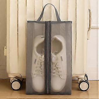 1pcs Nylon Travel Shoe Bags with Zipper Closure for Men Women Breathable Shoe Organize Storage Bags Makeup Laundry Bag