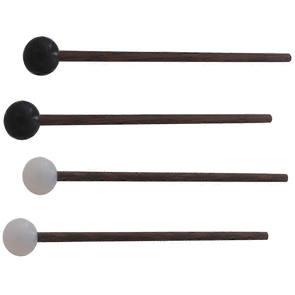 Drum Mallet Tongue Drum Mallet for Percussion 4Pairs Assorted Colors