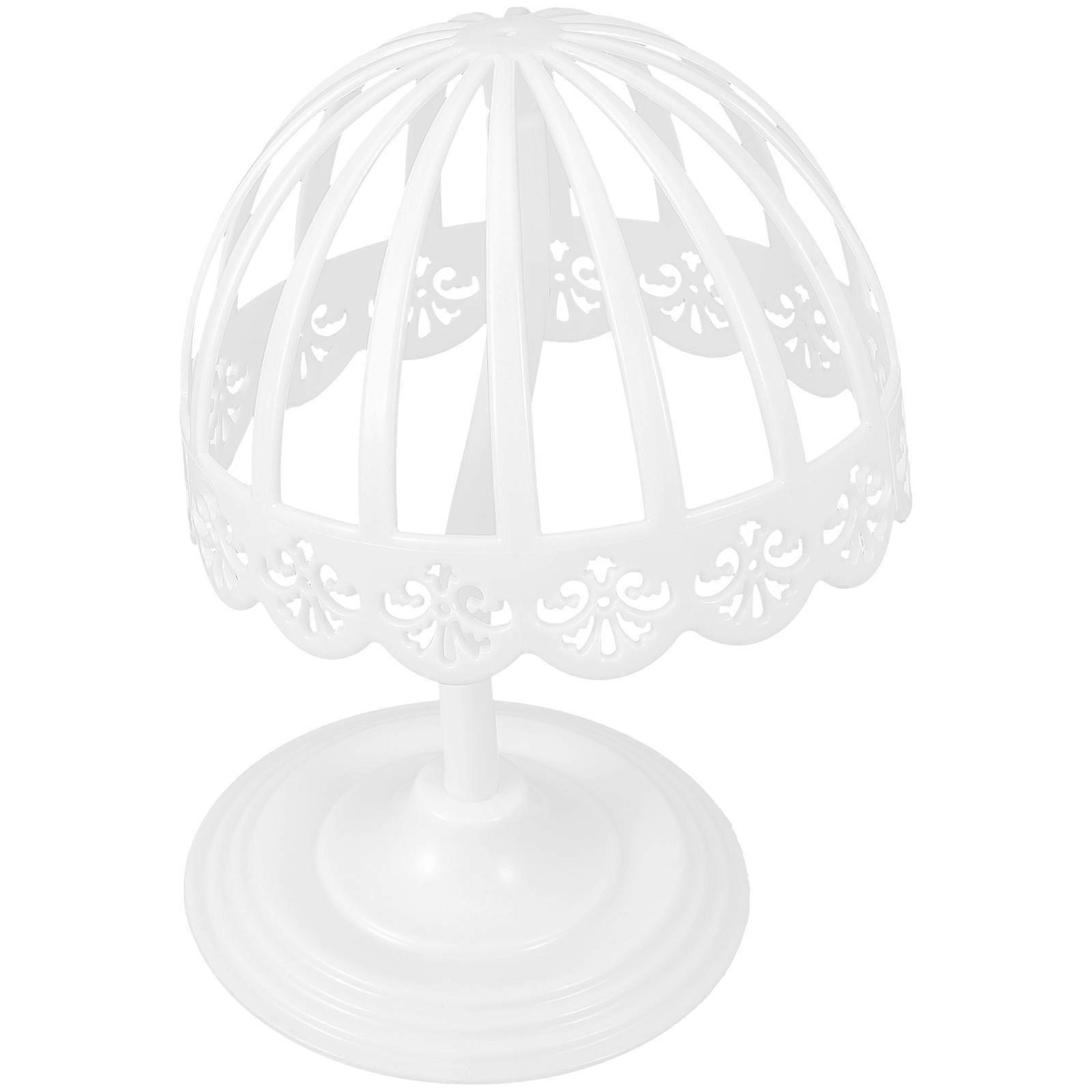 Hat Holder Pe Hat Racks Desktop Display Stand with 2Pcs for Closet