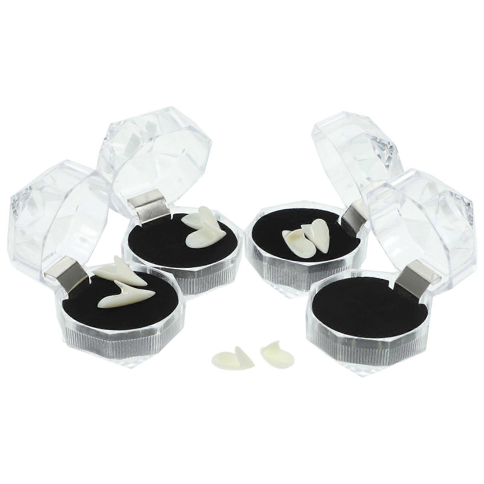 Teeth Cosplay Teeth Dentures for Fun Use 8Pairs