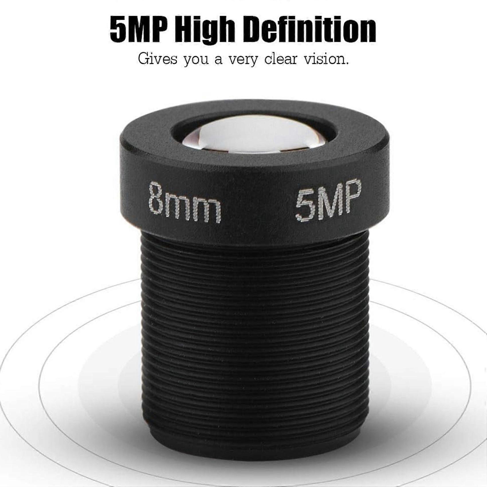 2X Single Board Computer Lens 8mm 5MP HD Network Multi-Function Convenient Practical Portable Security Surveillance Lens