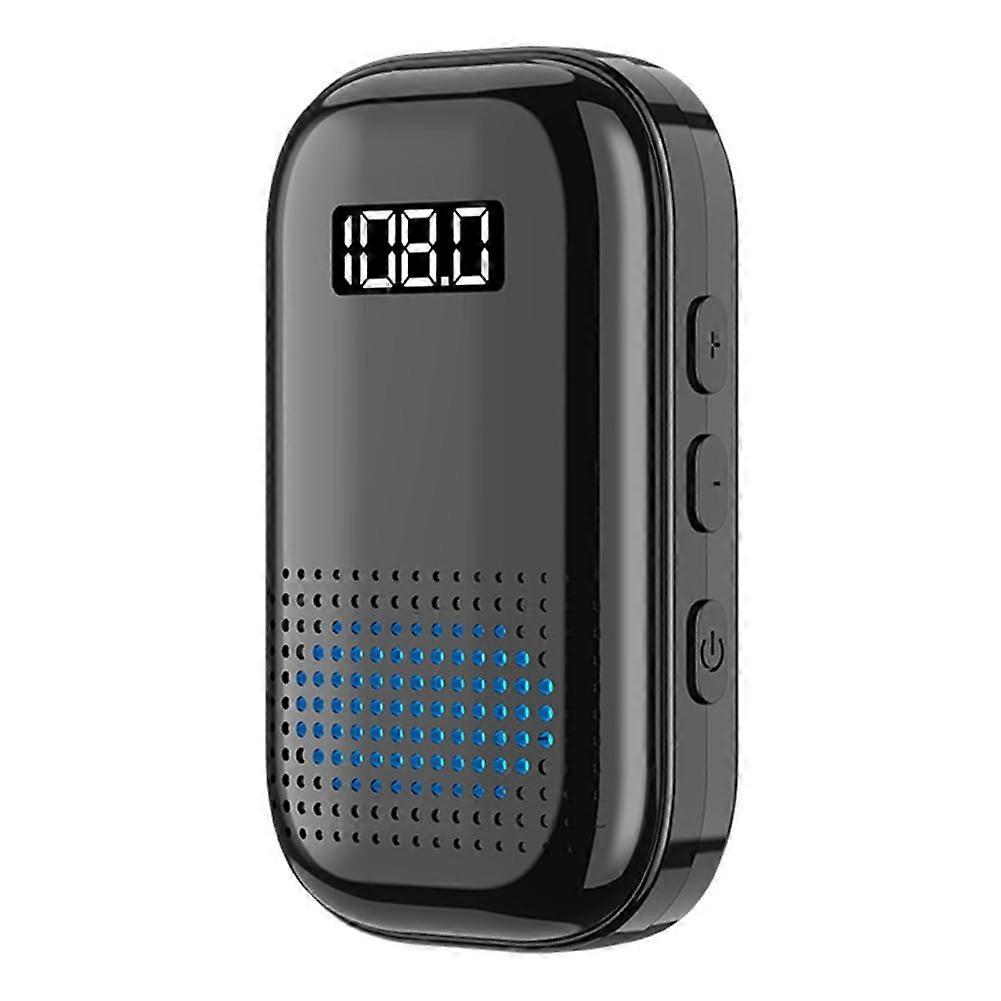 Multifunctional AUX Bluetooth Receiver Wireless Three-In-One with HIFI Sound Quality Noise Reduction Black 1Set