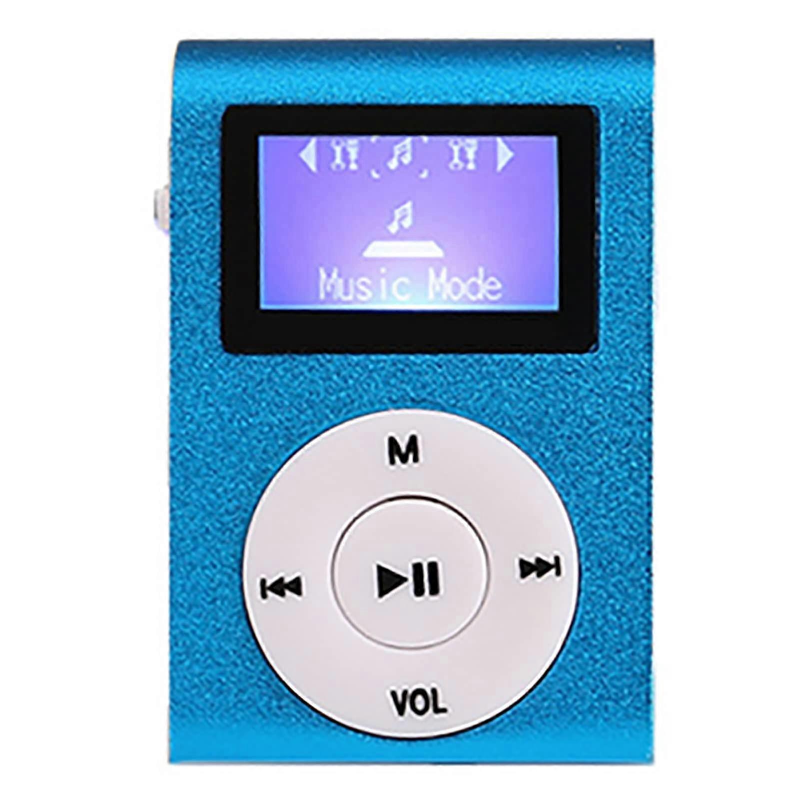 Mini MP3 Player Bluetooth Clip On Portable MP3 Player For Kids And Students Sports Running Walking