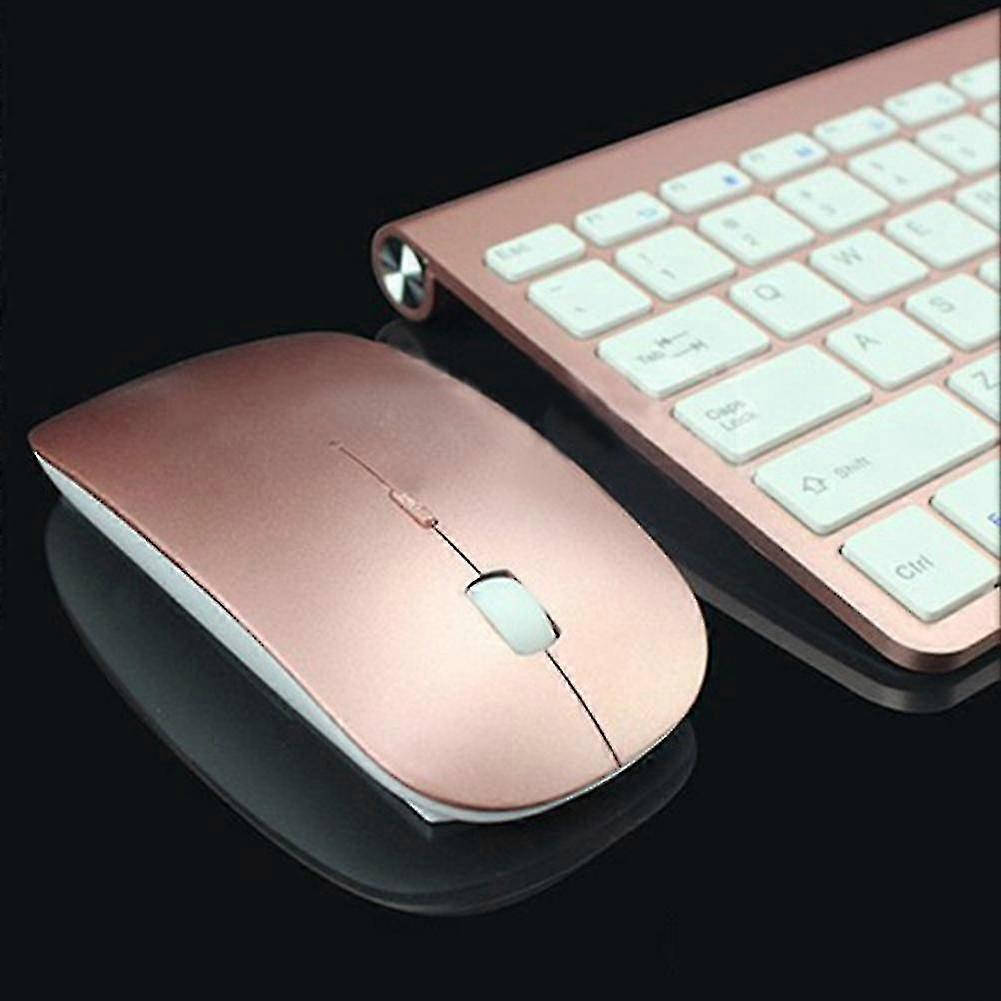 2.4ghz Ultra-thin Wireless Keyboard And Mouse Combo With Usb Receiver Mouse Keyboard Set For Pc Win