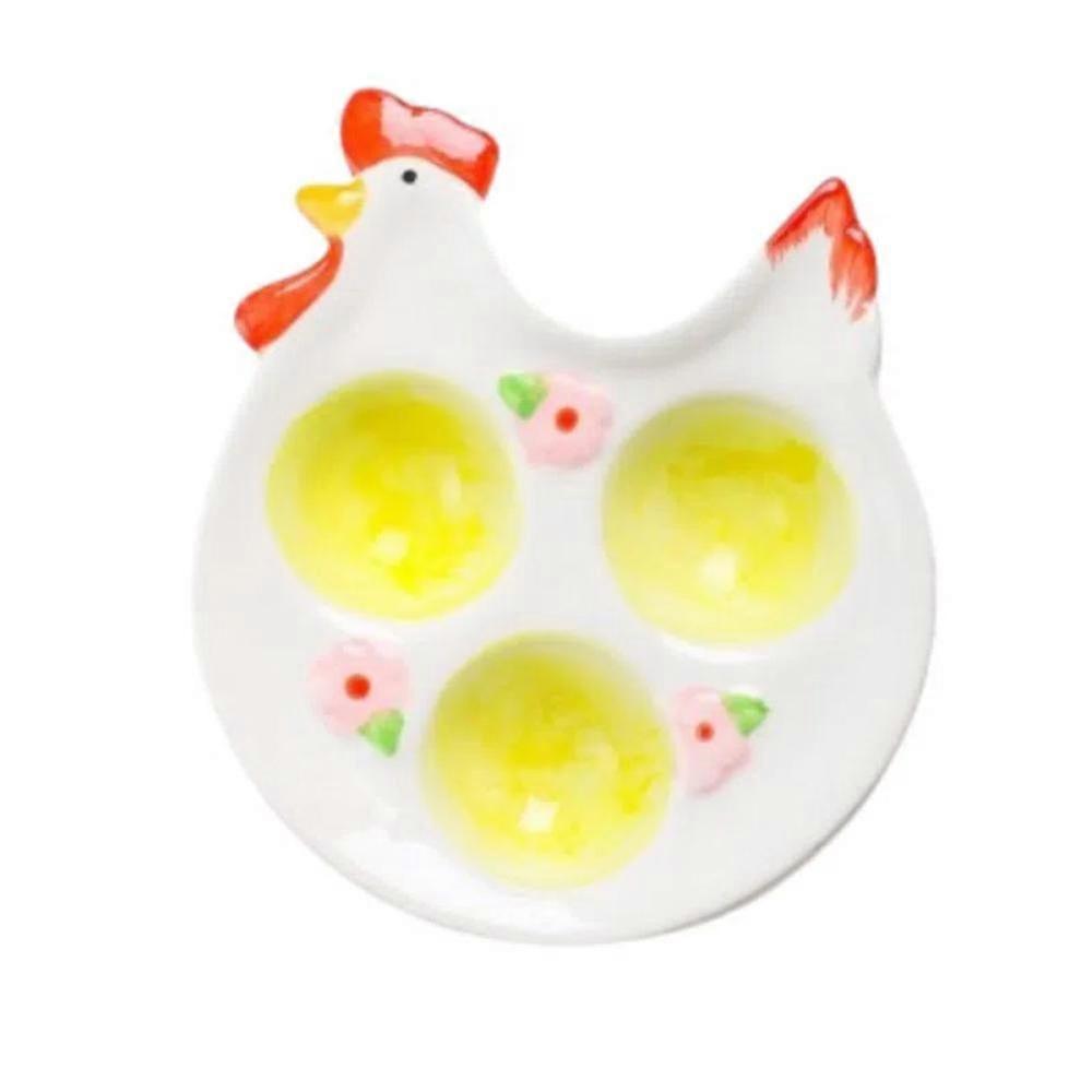 Cute Egg Tray Chick Design Egg Cup Practical Egg Holder  for Breakfast